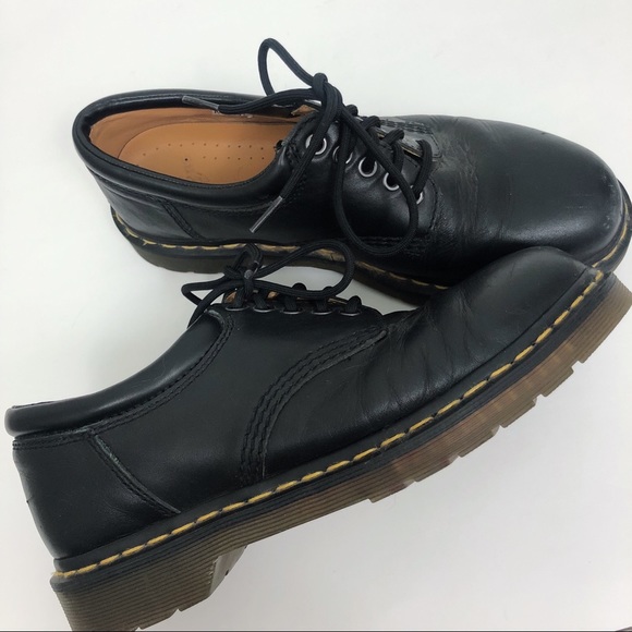 SOLD Dr. Marten Black Leather Oxford - Picture 2 of 6